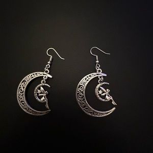 Fairy moon earrings